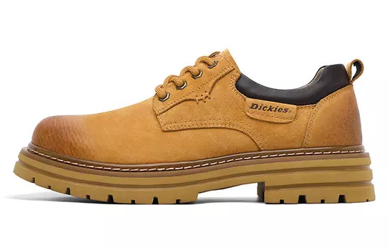 Кроссовки Dickies Cargo Shoes Men Low-top Yellow-brown/camel, хаки/антрацит/черный