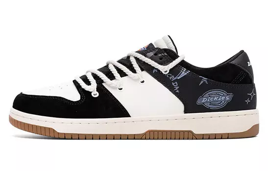 Кроссовки Dickies, черные/белые