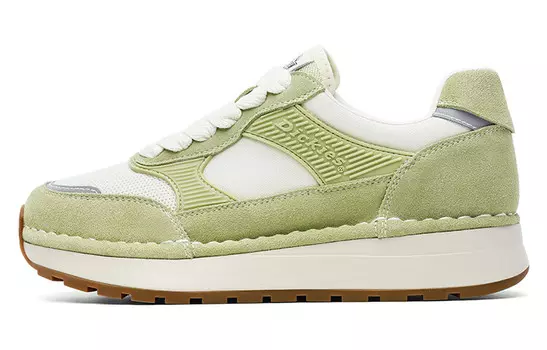 Кроссовки Dickies Lifestyle Shoes Women's Low-top Beige/beige, зеленый
