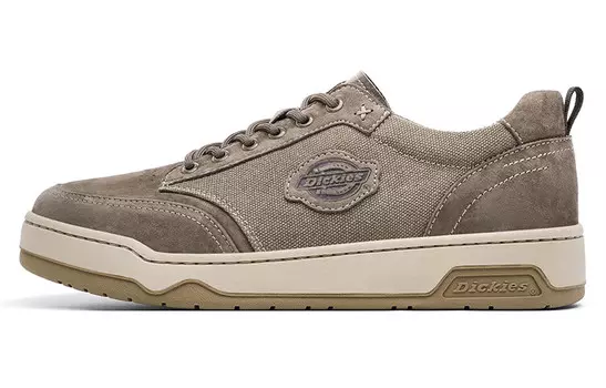 Кроссовки Dickies Skateboarding Shoes Men Low-top Camel, коричневый