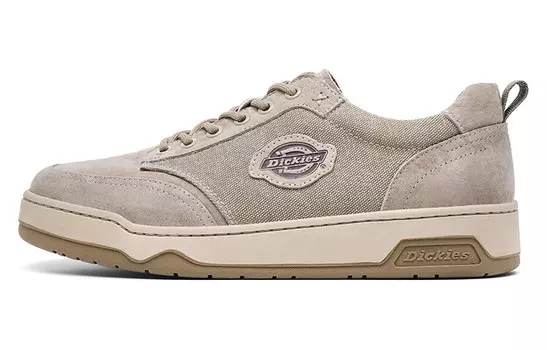 Кроссовки Dickies Skateboarding Shoes Men Low-top Light Khaki, хаки