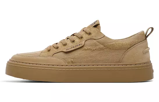 Кроссовки Dickies Skateboarding Shoes Men Low-top Brown, коричневый