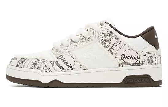 Кроссовки Dickies Skateboarding Shoes Men Low-top, красный