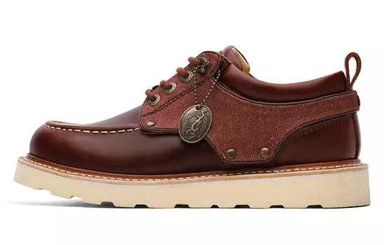 Кроссовки Dickies Skateboarding Shoes Men Low-top Crimson, цвет Crimson