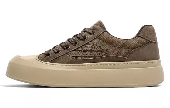 Кроссовки Dickies Skateboarding Shoes Men Low-top, желтый