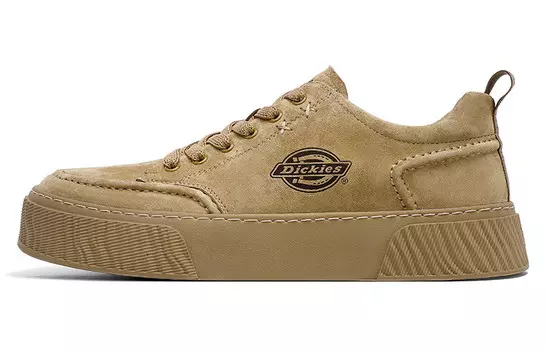 Кроссовки Dickies Skateboarding Shoes Men Low-top Khaki/Vivid Sulphur/Anthracite/Black, хаки/антрацит/черный