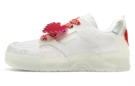 Кроссовки Dickies Skateboarding Shoes Unisex Low-top White, белый