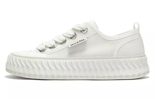 Кроссовки Dickies Skateboarding Shoes Women's Low-top Beige/black/light Green, бежевый