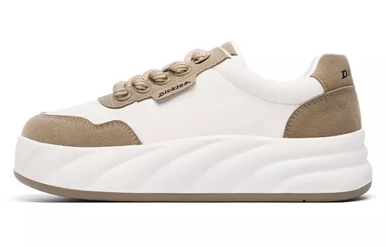 Кроссовки Dickies Skateboarding Shoes Women's Low-top Beige/Brown, коричневый