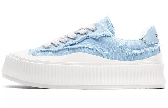 Кроссовки Dickies Skateboarding Shoes Women's Low-top Blue, голубой