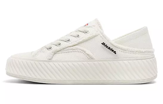Кроссовки Dickies Skateboarding Shoes Women's Low-top Beige, бежевый