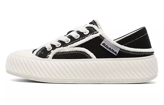 Кроссовки Dickies Skateboarding Shoes Women's Low-top Black, черный