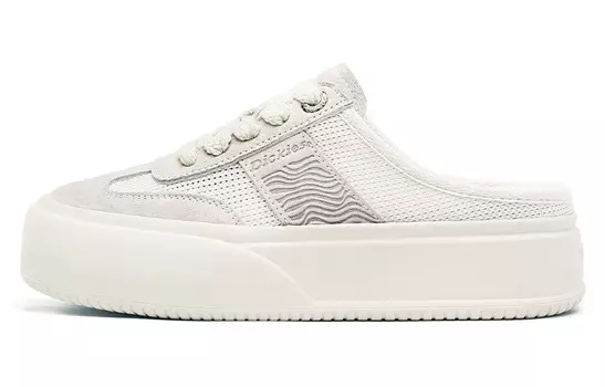 Кроссовки Dickies Skateboarding Shoes Women's Low-top Beige, бежевый