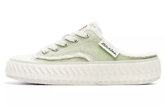 Кроссовки Dickies Skateboarding Shoes Women's Low-top Green, зеленый