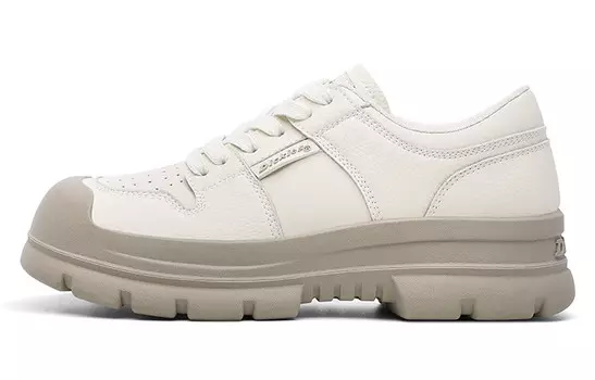 Кроссовки Dickies Skateboarding Shoes Women's Low-top Beige, бежевый