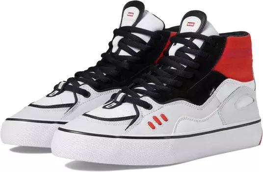 Кроссовки Dimension Globe, цвет White/Black/Red