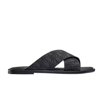 Кроссовки Dior Alias Sandal 'Dior Oblique - Black', черный