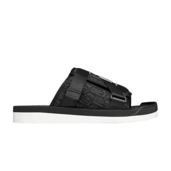 Кроссовки Dior Alpha Sandal 'Dior Oblique - Black White', черный