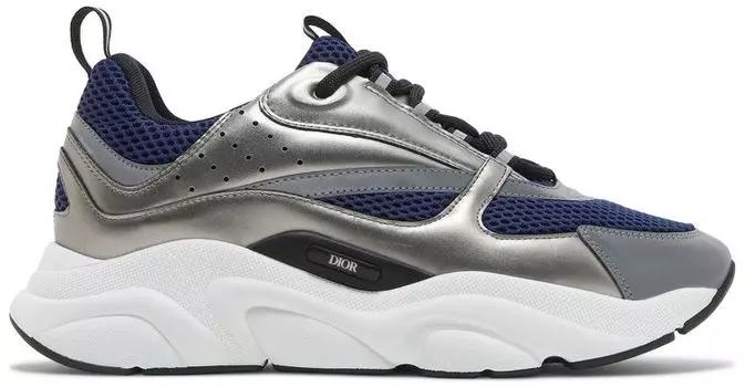 Кроссовки Dior B22 'Blue Silver', синий