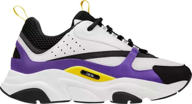 Кроссовки Dior B22 Violet White, фиолетовый