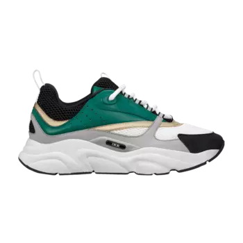 Кроссовки Dior B22 'White Green', белый