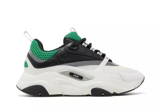 Кроссовки Dior B22 'White Green', белый