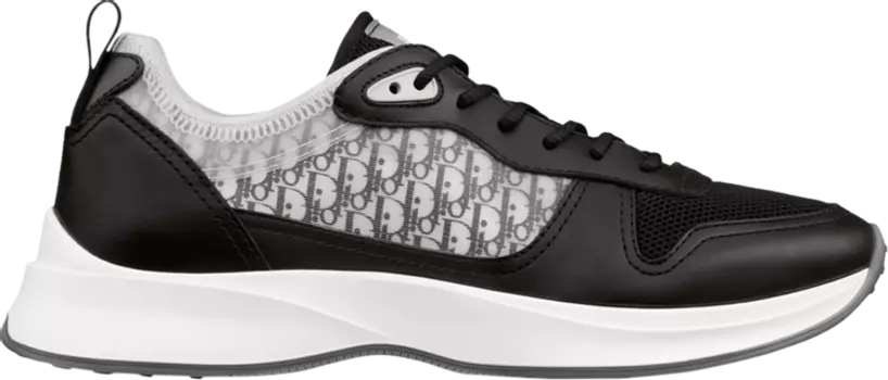 Кроссовки Dior B25 Runner Dior Oblique - Black Grey, черный