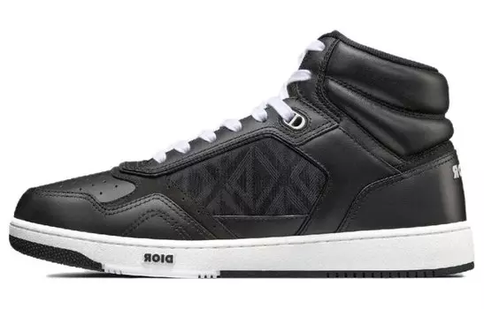 Кроссовки Dior B27 High Diamond, черный