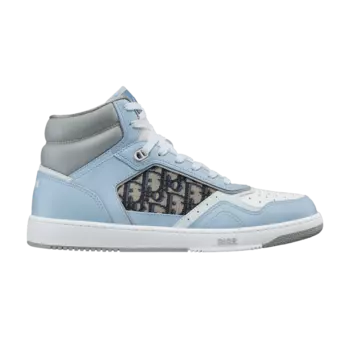 Кроссовки Dior B27 High 'Dior Oblique - Light Blue Grey', синий