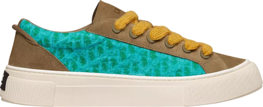 Кроссовки Dior B33 'Dior Oblique - Turquoise Brown', коричневый
