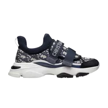 Кроссовки Dior D-Wander Sneaker Dior Oblique - Deep Blue, синий