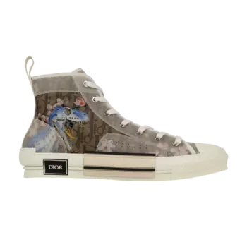 Кроссовки Dior Hajime Sorayama x Dior B23 'Retro-Futuristic', коричневый