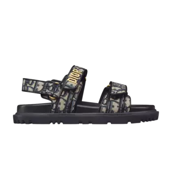 Кроссовки Dior Wmns Dioract Sandal 'Dior Oblique - Deep Blue', черный