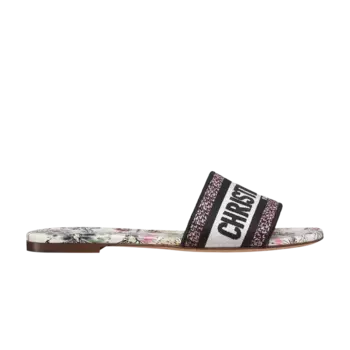 Кроссовки Dior Wmns DWay Slide, цвет Plan de Paris Motif - White Pink