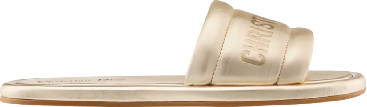 Кроссовки Dior Wmns Every-D Slide 'Pale Gold', золотой