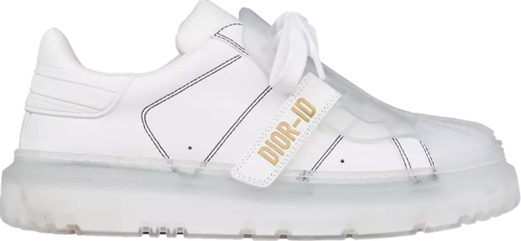 Кроссовки Dior Wmns ID White Transparent, белый