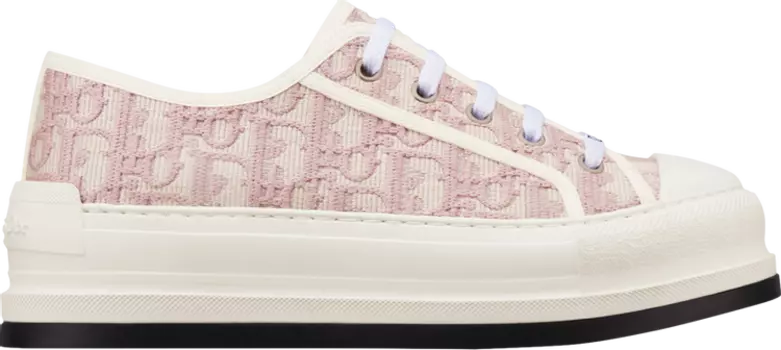 Кроссовки Dior Wmns Walk'N'Dior Platform 'Dior Oblique - Nude', кремовый