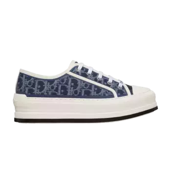 Кроссовки Dior Wmns Walk nDior PlatformBlue Stonewashed Denim, синий