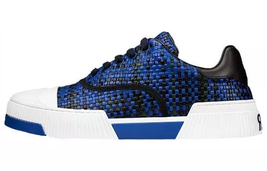 Кроссовки Dior Womens D-Smash, синий / черный / белый