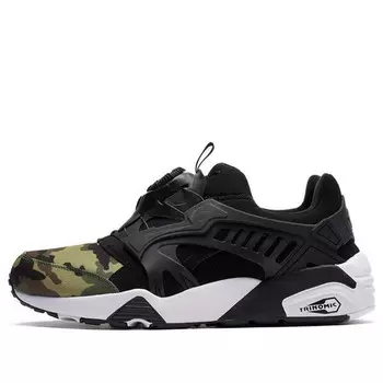 Кроссовки disc blaze camo 'black white' Puma, черный