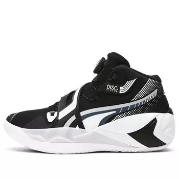 Кроссовки disc rebirth 'black glacier grey' Puma, черный