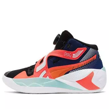 Кроссовки disc rebirth 'black orange' Puma, черный