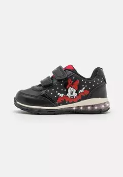 Кроссовки DISNEY CLASSIC MINNIE MOUSE TODO GIRL LIGHT UP Geox, черный