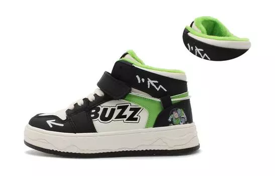 Кроссовки Disney Kids Skateboarding Shoes Kids High-top, черный