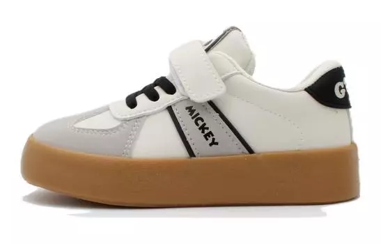 Кроссовки Disney Kids Skateboarding Shoes Kids Low-top, бежевый/черный