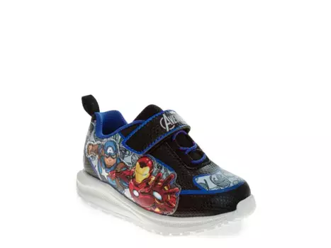 Кроссовки Disney Marvel Avengers Light-Up — детские, черные, многоцветные
