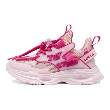 Кроссовки Disney Strawberry Bear Series Kids Lifestyle Shoes Kids Low-top White Pink, розовый