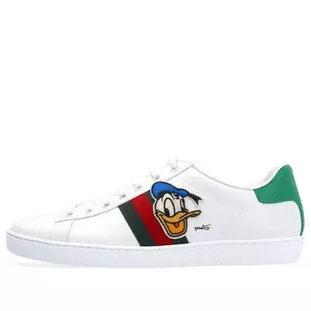 Кроссовки disney x ace Gucci, белый