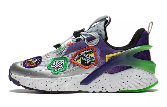 Кроссовки Disney X Kids Lifestyle GS Low-top Silver / Standard White / Mulberry Purple Lining Young