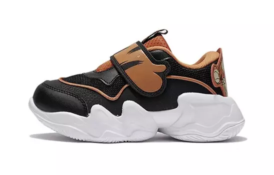 Кроссовки Disney X Li-Ning X Disney Jumping Tiger Kids PS Low-top черного цвета Lining Young